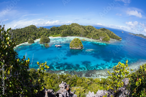 Stunning Tropical Lagoon in Raja Ampat