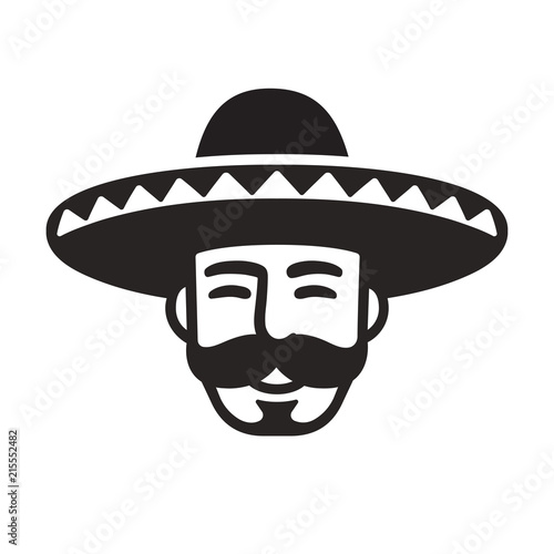 Mexican man in sombrero