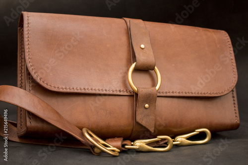 Handmade leather bag 