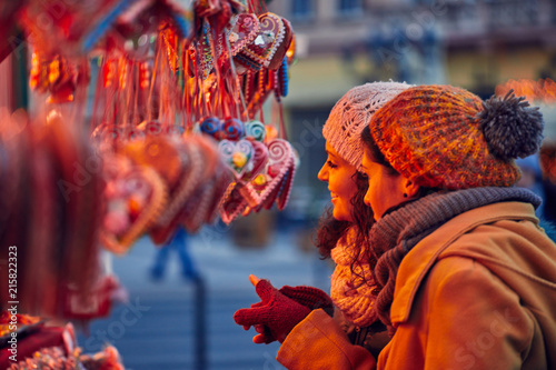 Enjoying Christmas Market