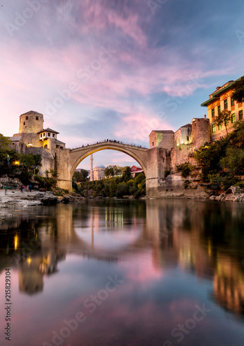 mostar old city in Bosnia