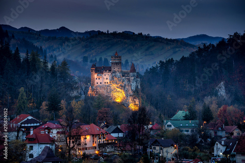 Bran castle ,Dracula castle in Transilvania ,Romania