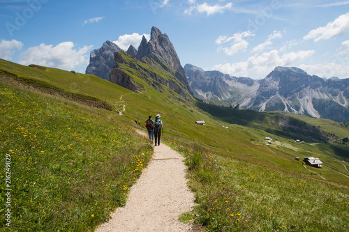 Sommer auf der Seceda