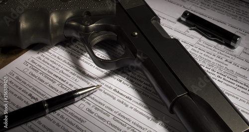 Questions on the 4473 firearm transfer paperwork required to purchase this semi-automatic pistol