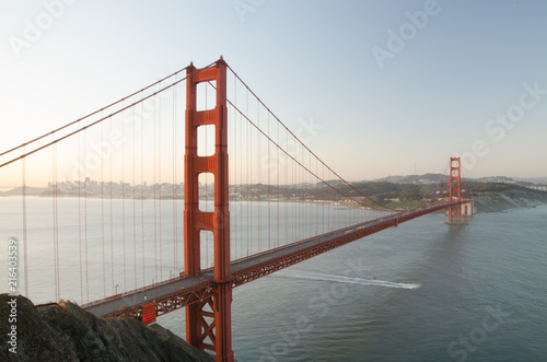 Golden Gate Bridge, San Francisco at Dawn, USA