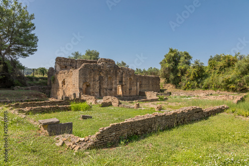 Thermes romains, site archéologique d'Olympie