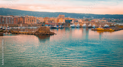 Port of Civitavecchia, Rome, Italy.