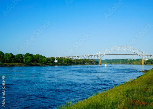 Bourne Bridge on a Sunny Day 