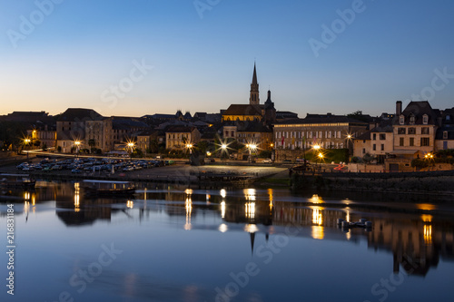 Bergerac - Dordogne River - Nouvelle-Aquitaine - France.