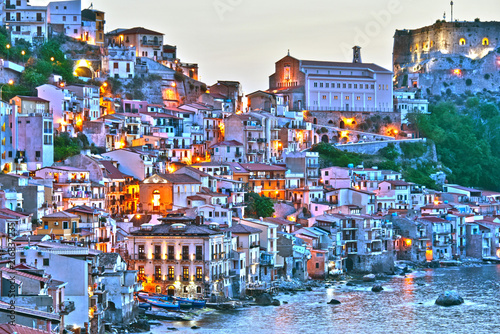 The city of Scilla in the Province of Reggio Calabria, Italy