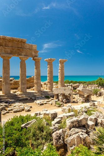 Tempio Greco di Selinunte, Sicilia, Italia