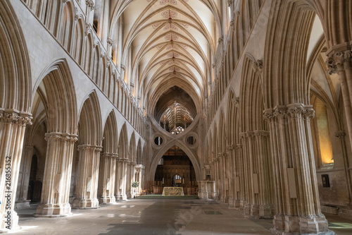 Wells cathedral Nave and scissor arch