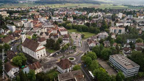 Die Kirche von Wohlen