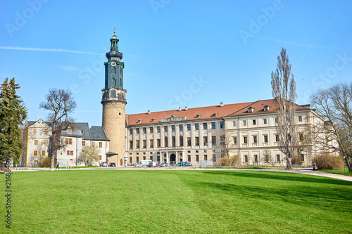 Castle and Bastille of Weimar in East-Germany