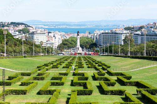 Lisboa desde o Parque Eduardo VII