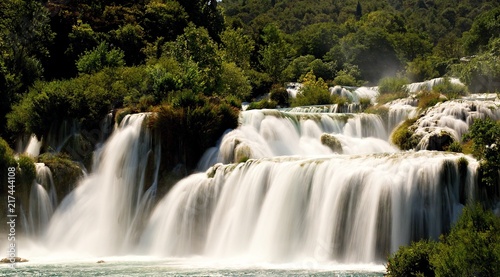 Park Narodowy Krka Croatia Chorwacja Wodospady