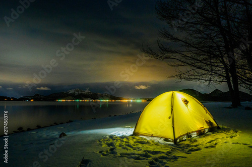 夜景キャンプ