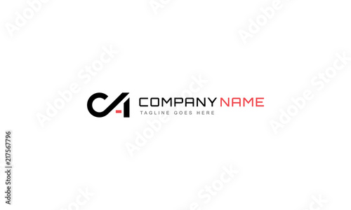 C and A vector logo image