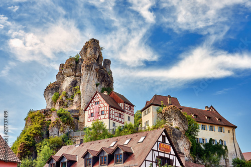 Felsburg und Geotop Tüchersfeld