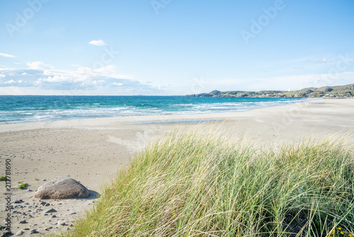 Hellestø beach and sand dunes outside Stavanger, Norway