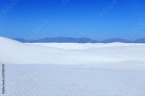 White Sands National Monument in New Mexico, USA 