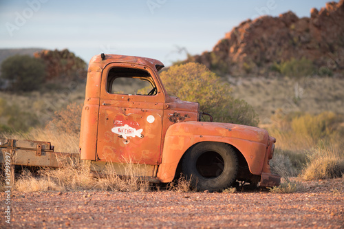 Old abandonded truck