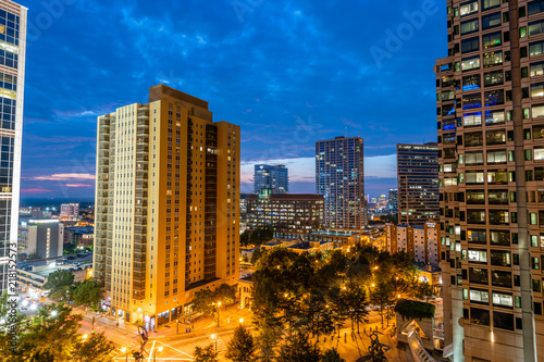 Atlanta Skyline at Blue Hour