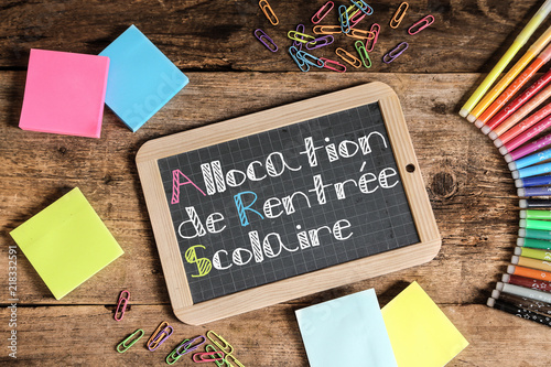 Ardoise d’école : ARS allocation