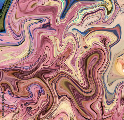 Watercolor marble art. Liquid paint swirls. Colorful texture background. Multicolored wallpaper graphic design. Pattern for creating artworks and prints.