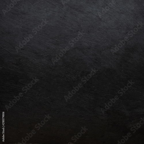 Black Clean chalk board surface. Chalkboard Texture background. Back to school concept..