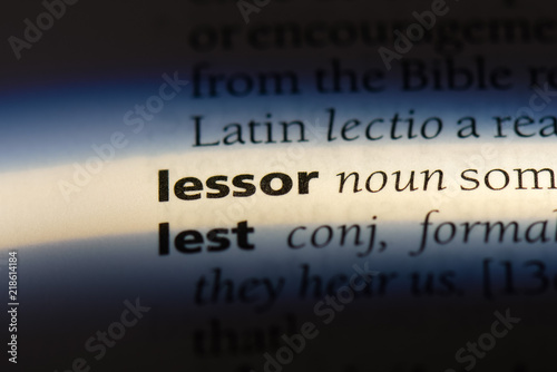 lessor