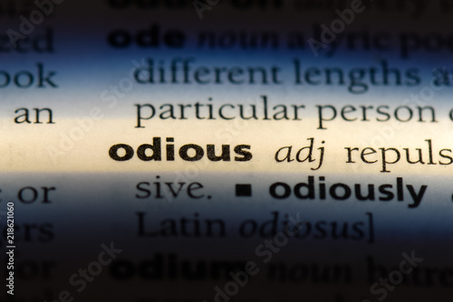 odious