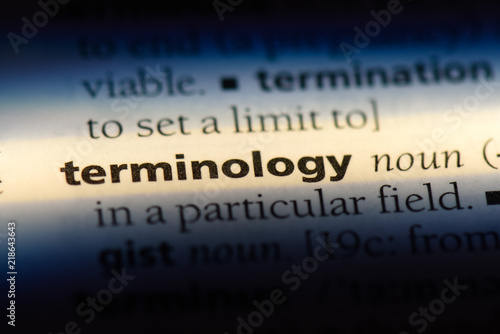 terminology