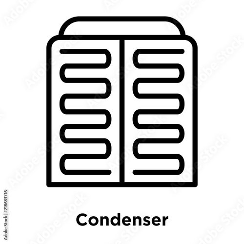 condenser icons isolated on white background. Modern and editable condenser icon. Simple icon vector illustration.