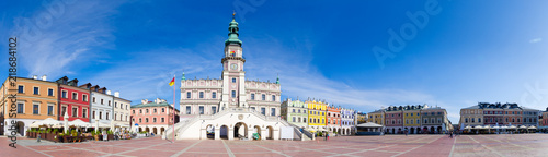 Town square of Zamosc - Poland