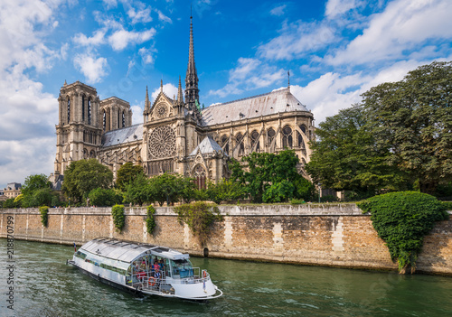 Notre Dame in Paris, France