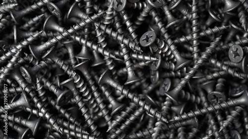 many self tapping screws background