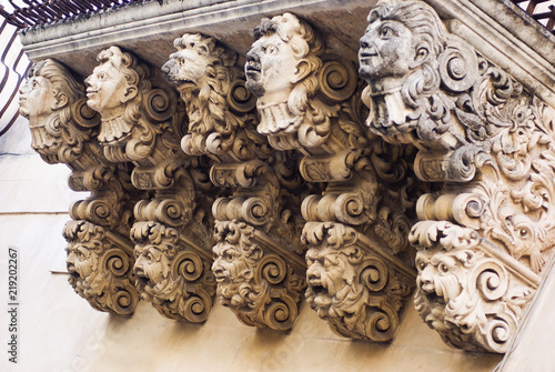 Baroque balcony, Sicily