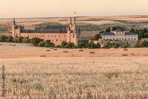 The famous Alcazar of Segovia and the House of Chemistry where Louis Proust worked for the Spanish army (Spain)