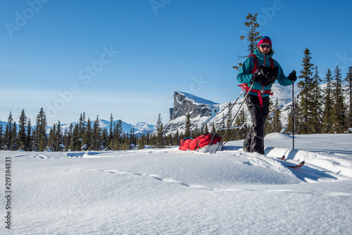 Wintertour in Lappland - Sarek Nationalpark in Schweden