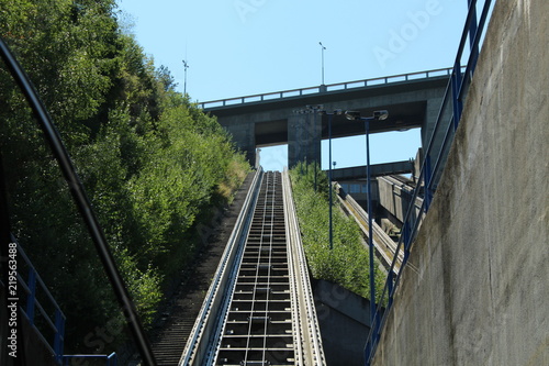 Going through dam from Orlik to kamyk