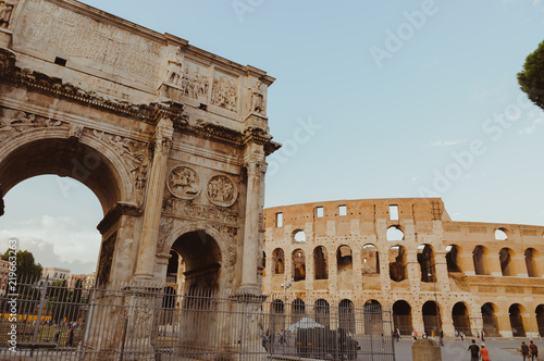 Colosseum in Rome, Italy