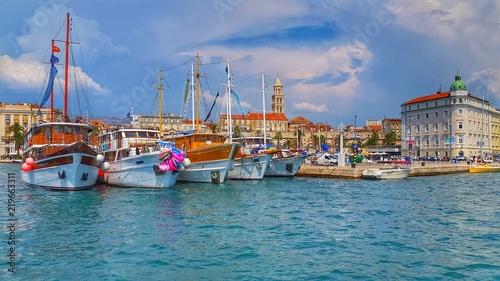 Split port statki turystyczne 