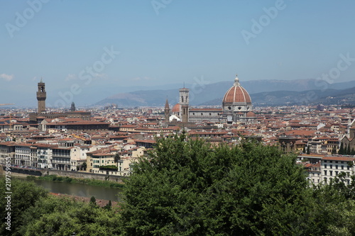 Florencja. Widok całego miasta