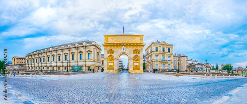 Arc de Triomphe in Montpellier, France