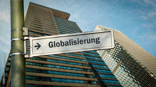 Schild 358 - Globalisierung