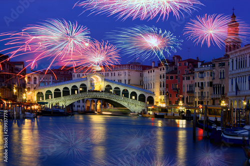 Fireworks in Venice 