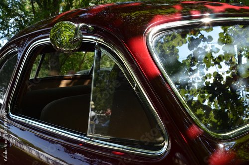 Red Cadillac Coupe 1941 3