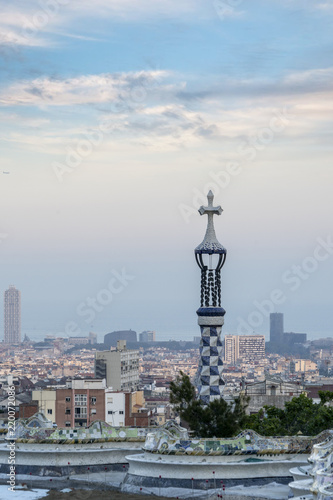 Views of Barcelona from Park