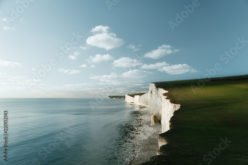 White Cliffs, Dover England, Seven Sisters